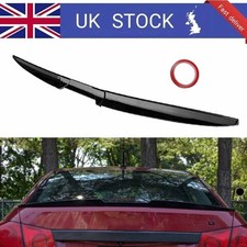 FOR SKODA OCTAVIA III MK3 2013-19 Rear Lip Boot Spoiler Tail Wing Gloss Black UK