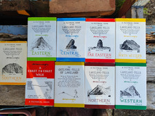 7 X Wainwright Pictorial Guide To The Lakeland Fells. + 2 more Wainwright book's