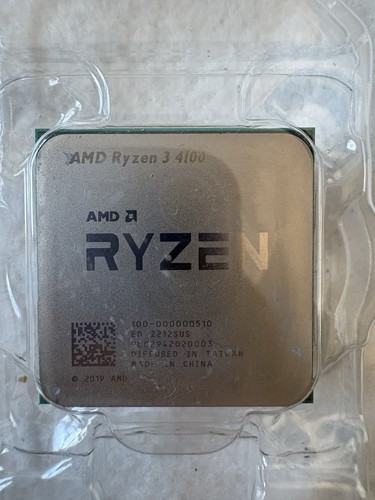 Amd ryzen 4100 - ryzen, processor
