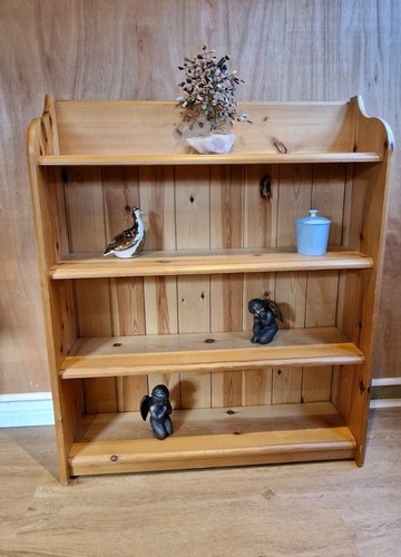 Vtg pitch pine wall - vtg, shelf