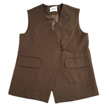 Scause studio waistcoat brown - scause,