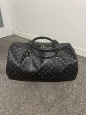 Louis Vuitton Keepall Bandoulière 55 Black/Grey
