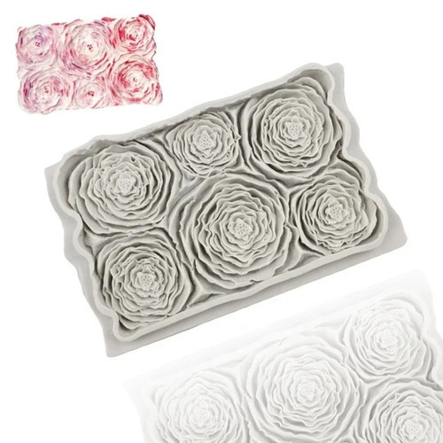 Flower daisy rose silicone - daisy,
