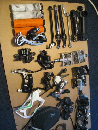 Bike parts mixed joblot - parts,