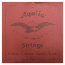 GUITAR STRINGS AQUILA GRANATO SERIES FLAMENCO GUITAR WITH RED COPPER BASSES 135C