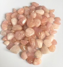 ROSE QUARTZ TUMBLESTONES (20-30MM) ~ 500 GRAMS or 1 KILO ~ CRYSTALS ~ BULK DEAL