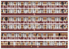 Adhesive Vinyl Coach Decals