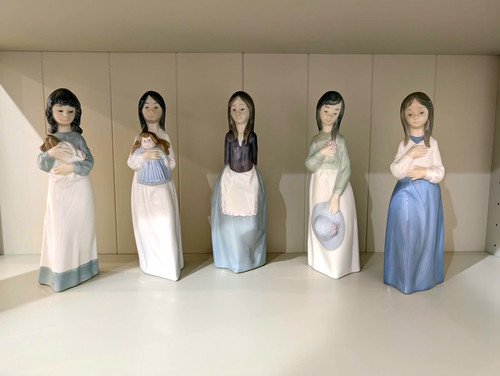 Nao porcelain girl - nao, figurines