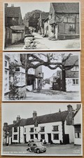 Bletchingley old RP Postcards x 3