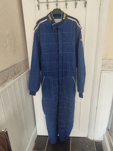 Omp mens racing suit - omp, blue