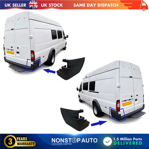 Rear bumper end cap - 2x,