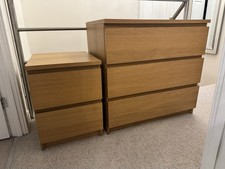 Ikea Draws Malm Oak Vaneer 3
