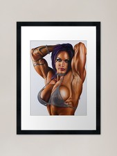 Sexy female body builder
