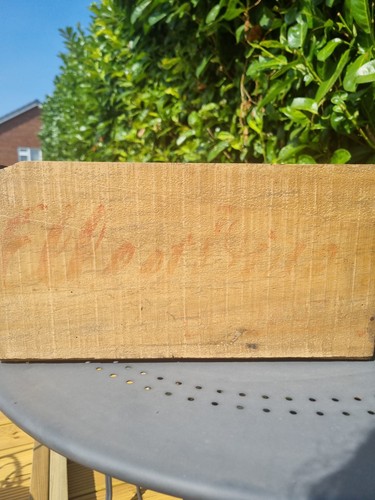 Vintage french crate wooden - vintage,
