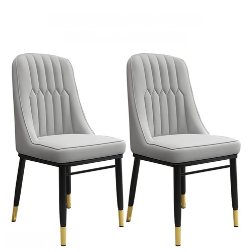 Set grey faux leather - set,