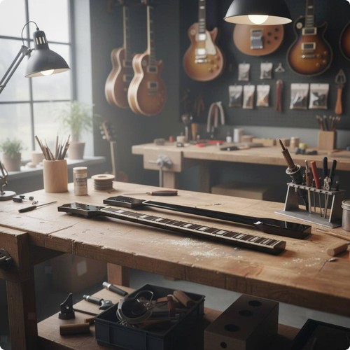 Type guitar neck binding - guitar,