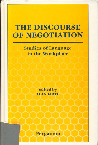 The discourse negotiation - discourse, of