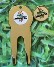 NEW Golf Ball Pitch Repairer With Ball Marker - Spanish  Golf