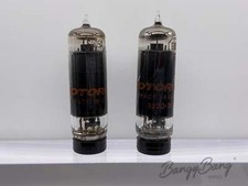 Matched Pair Motorola  6AQ5/6005/6V6 Power Pentode Amplifier Audio Vacuum Tube V