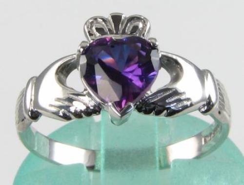 9ct white gold african - 9ct,