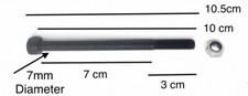 10cm axle bolt pin team - 10cm,
