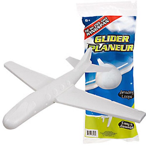 Foam glider plane - foam,