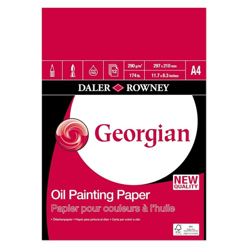 Daler rowney georgian oil pad - daler-rowney,