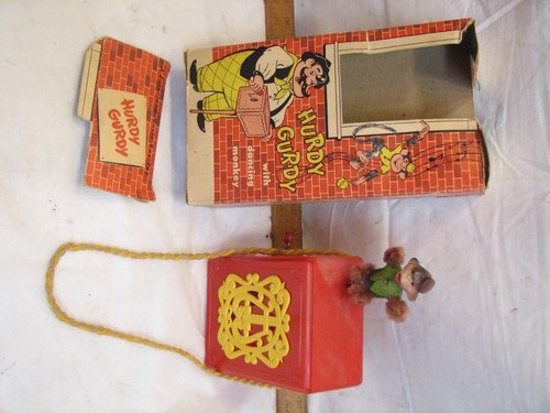 Vintage mattel hurdy - mattel, gurdy