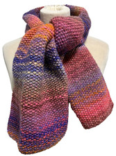 Multicoloured Hand Knitted