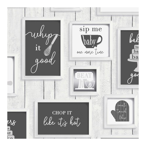 Framed quotes geometric - quotes,