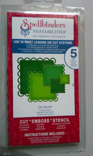 Lacey Squares Spellbinders