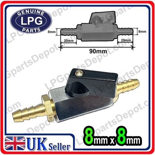 Straight ball valve with push - with,