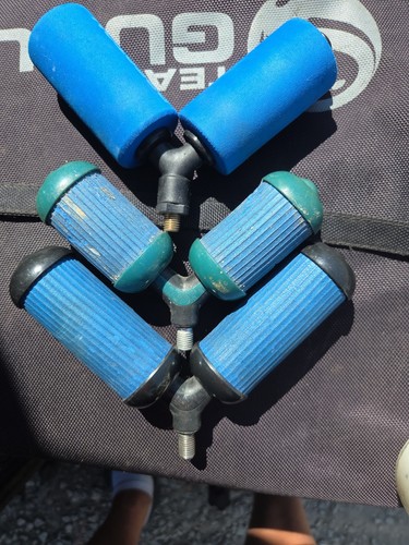Mini fishing pole rollers - x,