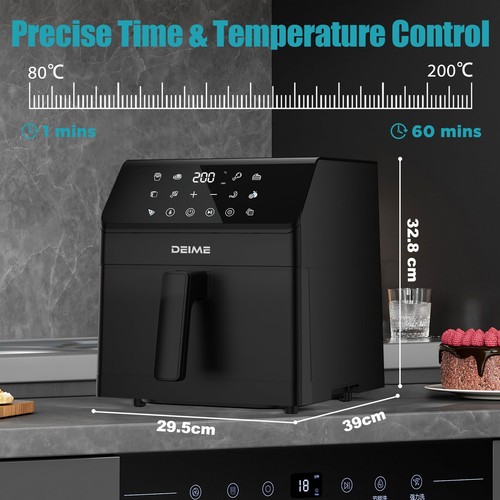 Dual heating air fryer - dual,