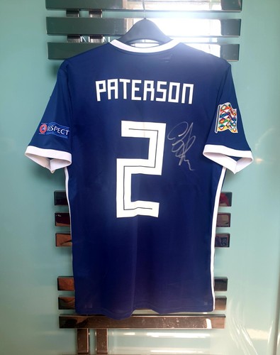 Scotland 2018 matchworn - scotland,