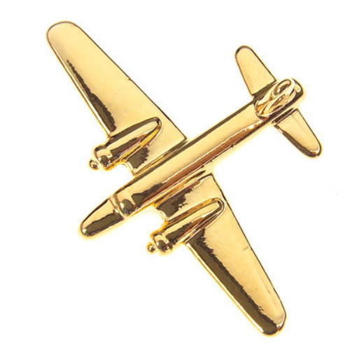 Wellington bomber tie pin gold - wellington,