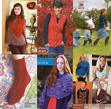 ARTESANO KNITTING PATTERN BOOKS - VARIOUS