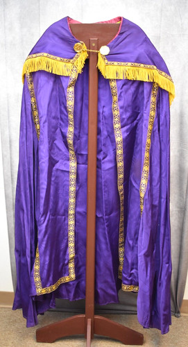 Used purple and - purple,