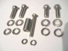 CLASSIC AUSTIN ROVER MINI VERTO CLUTCH BRACKET STAINLESS FITTING KIT
