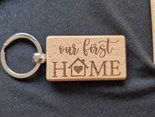 Personalised Wooden House Door