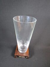 Lovely Vintage Leonardo Crystal Glass Flower Vase 