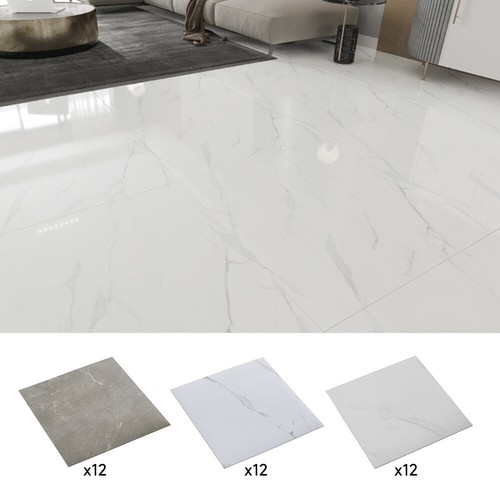 12x vinyl floor tiles - floor, self