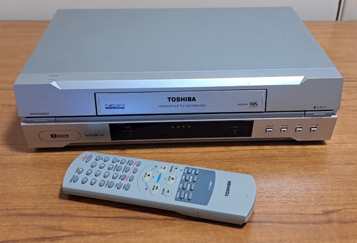 Toshiba v633 vcr with - with, vt-752ew