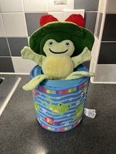 Galt Frog in a Box Pop Up Jack in a Box Soft Toy Game Surprise 