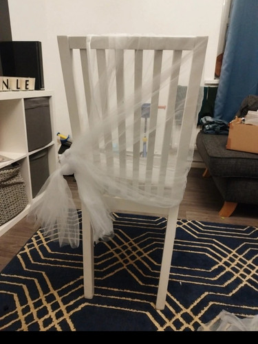White sheer tulle net - white,