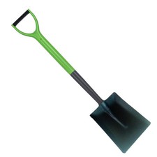 Shovel Garden Steel Square Mouth Builders Soil Gardening Shovel Durable D Handle