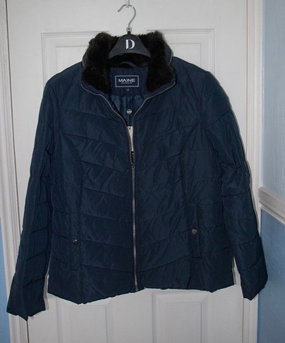 Debenhams maine navy padded - debenhams,