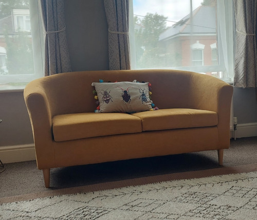 Habitat mustard seater - 2,