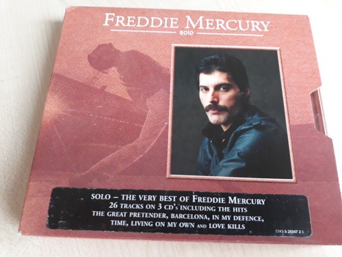 Freddie mercury solo 3xcd - freddie,