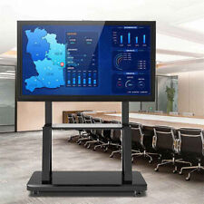 XXL Large Heavy Duty Mobile TV Cart Floor Stand Mount Meeting Live for 32-100"